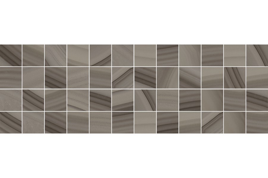 Плитка Agat Декор мозаичный кофейный MM60084 20х60