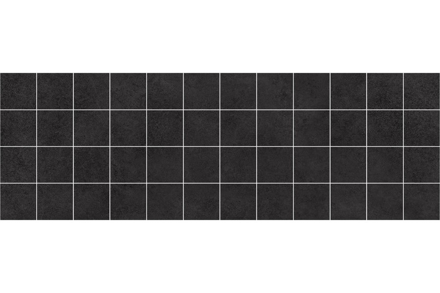 Плитка Alabama Декор мозаичный чёрный MM60062 20х60