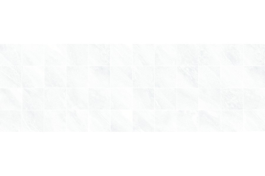 Плитка Royal Декор мозаичный белый MM60077 20х60