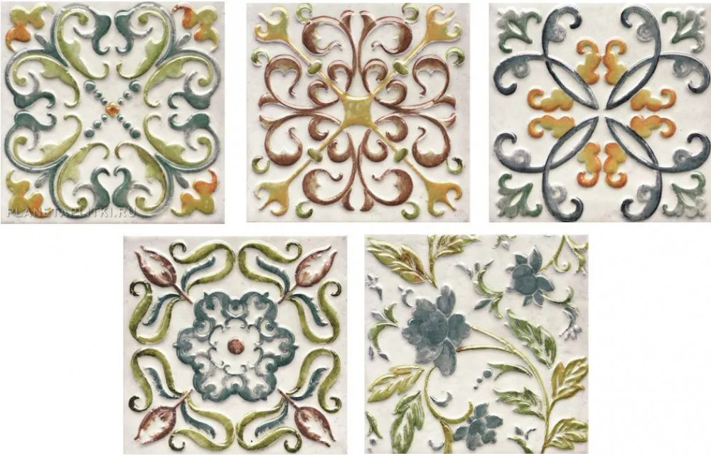 Плитка декор Calabria Decor Bambola 15x15 Mainzu Плитка декор Calabria Decor Bambola 15x15 Mainzu