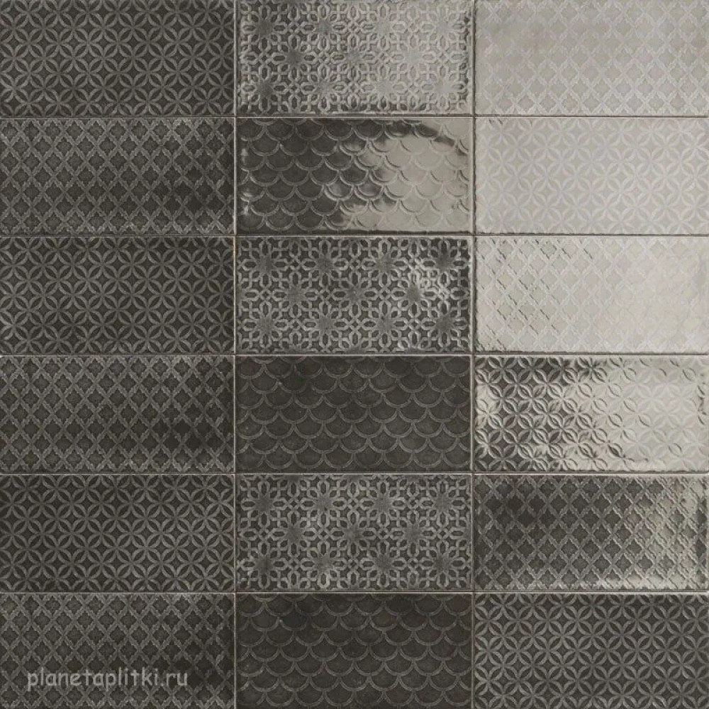 Плитка декор Decor Camden Nero 10x20 Mainzu Плитка декор Decor Camden Nero 10x20 Mainzu