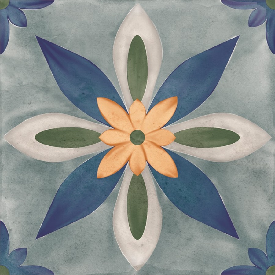 Плитка 15x15 Веранда Белия матовая Nanda Tiles Плитка 15x15 Веранда Белия матовая Nanda Tiles