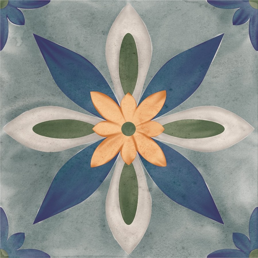 Плитка 15x15 Веранда Белия матовая Nanda Tiles Плитка 15x15 Веранда Белия матовая Nanda Tiles