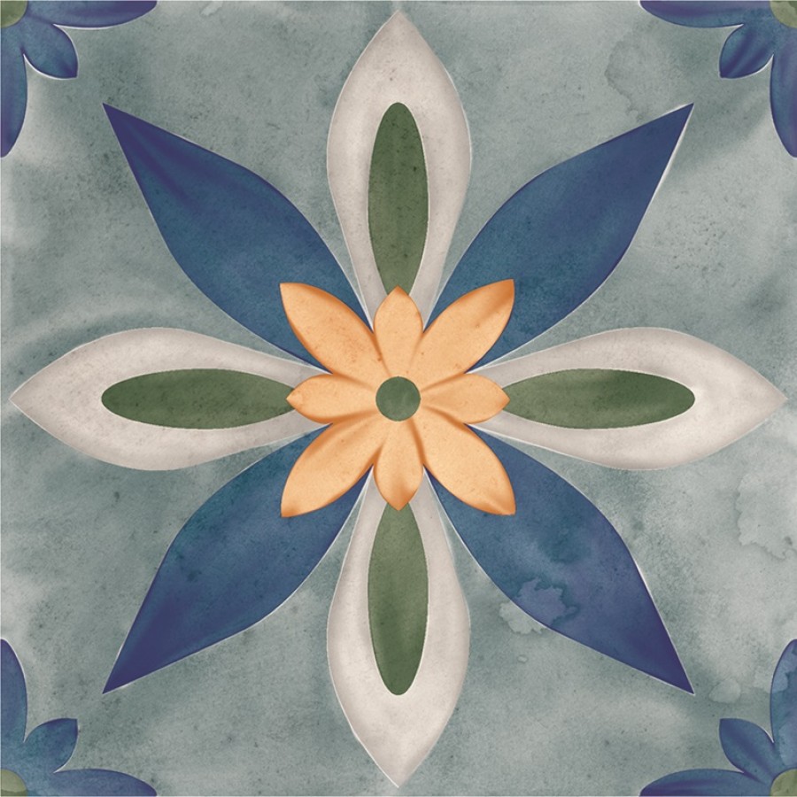 Плитка 15x15 Веранда Белия матовая Nanda Tiles Плитка 15x15 Веранда Белия матовая Nanda Tiles