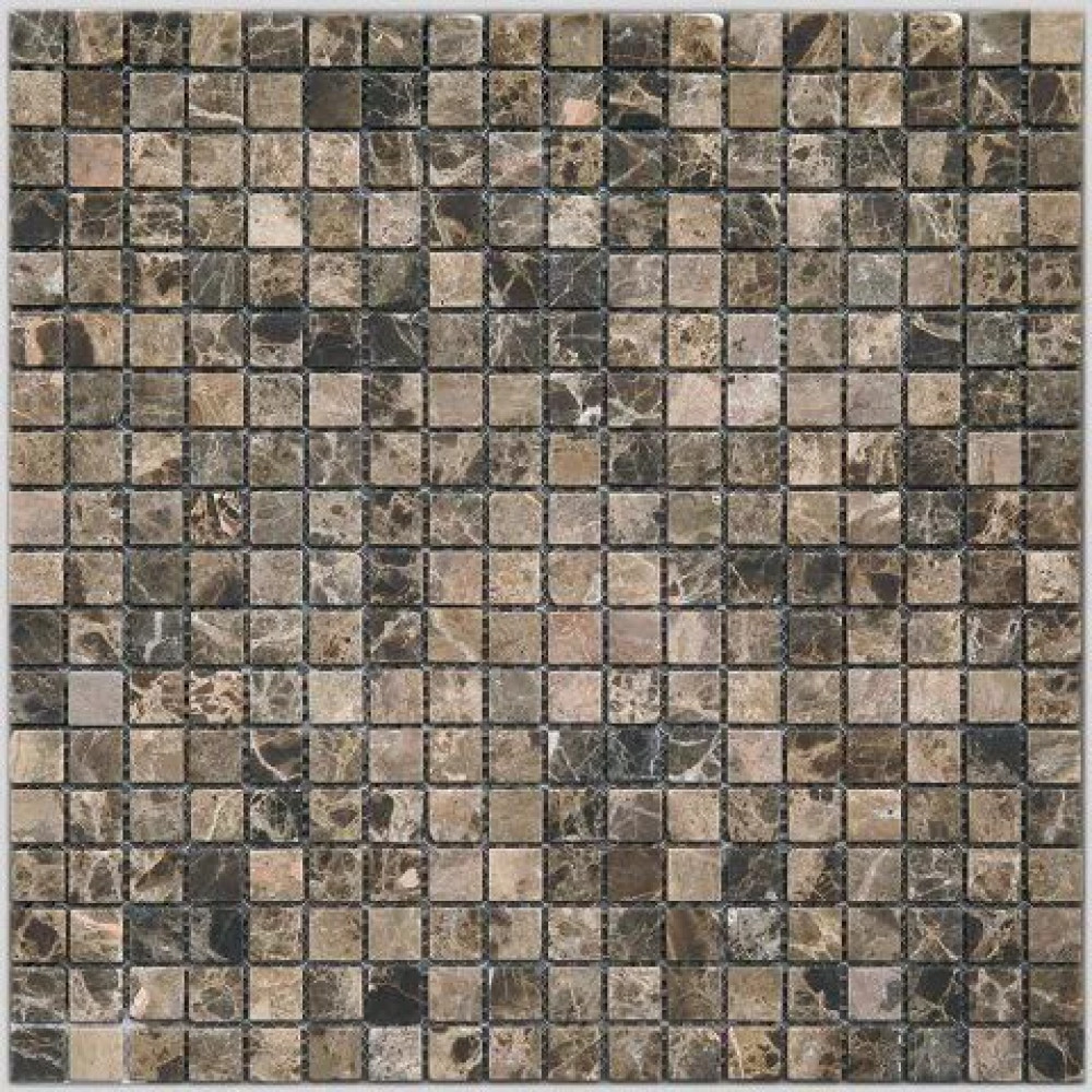 Плитка 4M22-15T (Emperador Dark) 29.8x29.8 Natural Mosaic Плитка 4M22-15T (Emperador Dark) 29.8x29.8 Natural Mosaic
