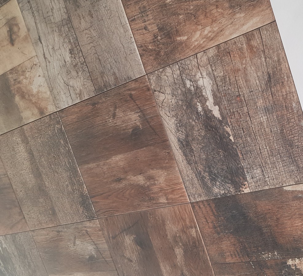 Керамогранит 30x30 Distressed Bohemian гладкая матовая коричневый New Tiles Керамогранит 30x30 Distressed Bohemian гладкая матовая коричневый New Tiles