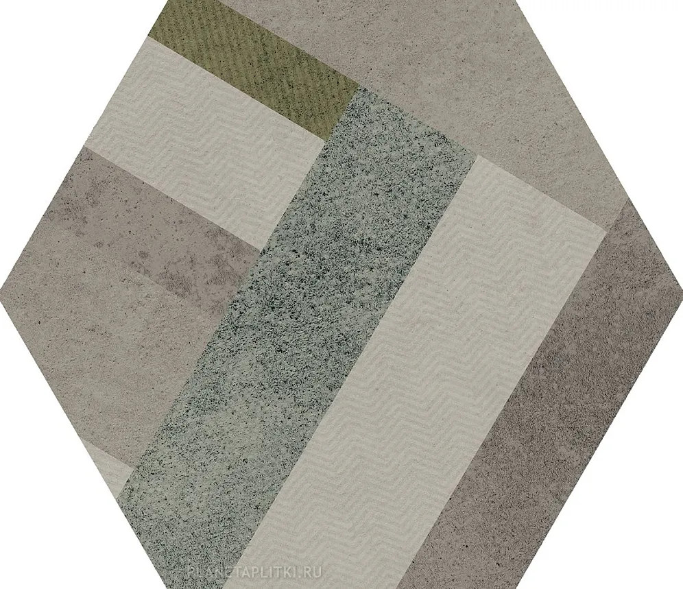 Керамогранит 29x26 Hex. Modern Trend Mix матовая Pamesa Керамогранит 29x26 Hex. Modern Trend Mix матовая Pamesa