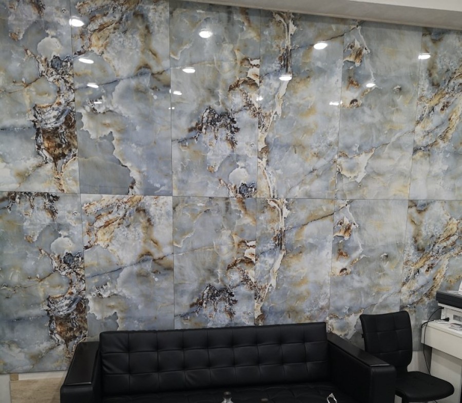 Плитка настенная 120x60 Мэджик Айс зеркальный глянец полированная Realistik Плитка настенная 120x60 Мэджик Айс зеркальный глянец полированная Realistik