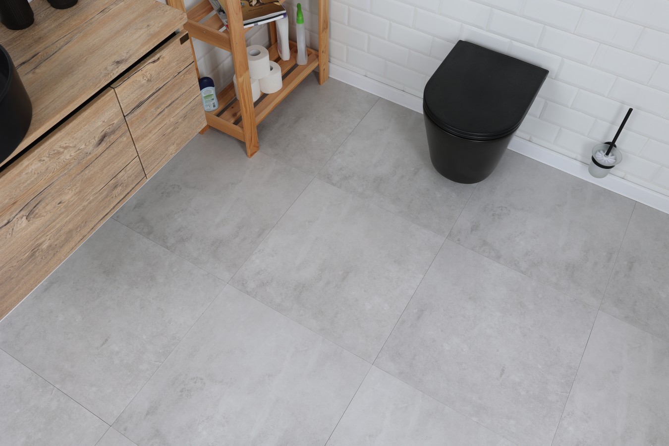Плитка напольная 60x60 Цемент серый матовый матовая Realistik Плитка напольная 60x60 Цемент серый матовый матовая Realistik