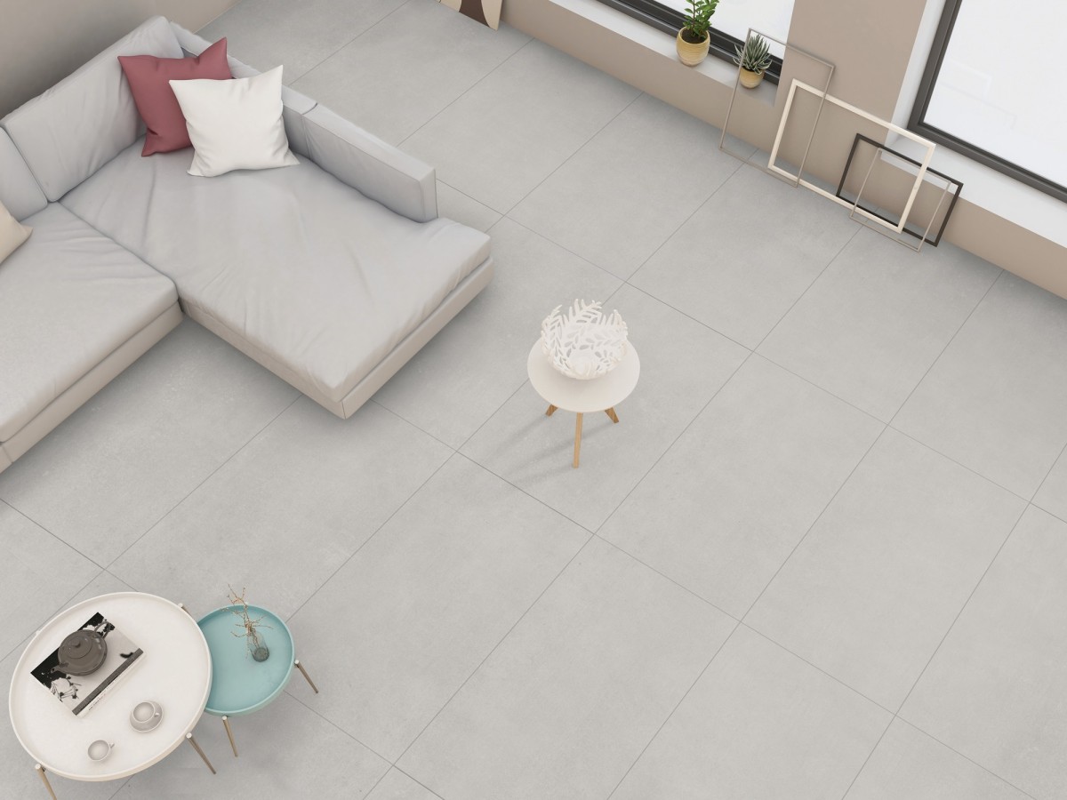 Плитка настенная 120x60 Конкрит белый матовый матовая Realistik Плитка настенная 120x60 Конкрит белый матовый матовая Realistik