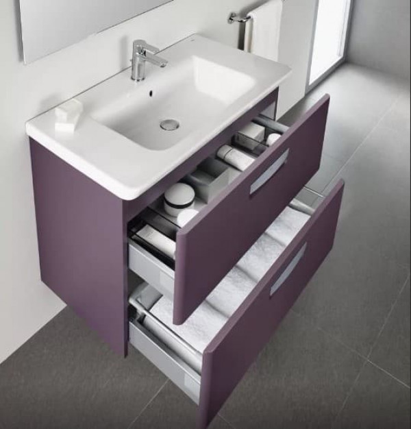 Плитка 58x41 Тумба С Раковиной The Gap 60 См - Фиолетовая фиолетовый Roca Плитка 58x41 Тумба С Раковиной The Gap 60 См - Фиолетовая фиолетовый Roca