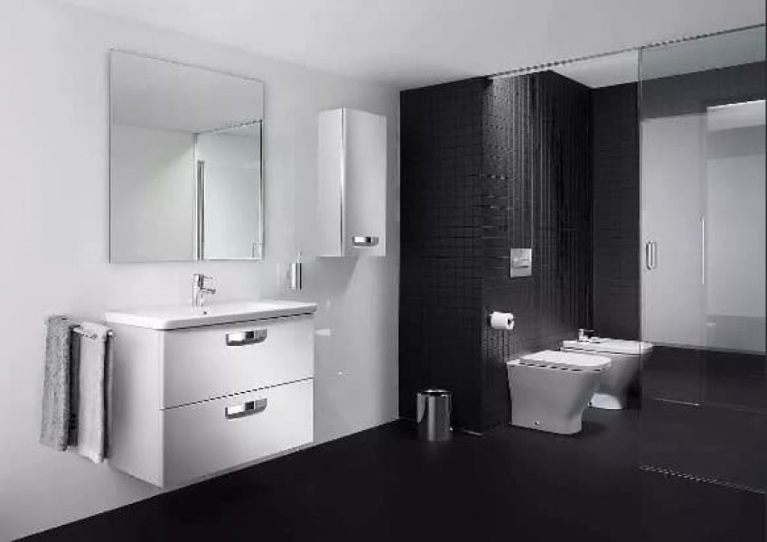 Плитка 78x41 Тумба С Раковиной The Gap 80 См - Белая Пленка белый Roca Плитка 78x41 Тумба С Раковиной The Gap 80 См - Белая Пленка белый Roca