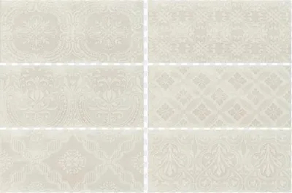 Плитка настенная Maiolica Biscuit Deco 11x25 Roca Плитка настенная Maiolica Biscuit Deco 11x25 Roca