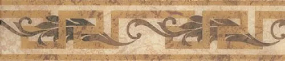 Бордюр Fas.Foglia Nero Lev. 4x19.7 Versace Бордюр Fas.Foglia Nero Lev. 4x19.7 Versace