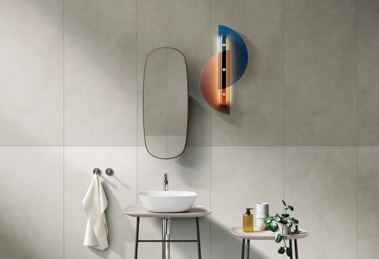 Плитка 120x60 МикроЦемент Светлый Греж МатR10A матовая Vitra Плитка 120x60 МикроЦемент Светлый Греж МатR10A матовая Vitra